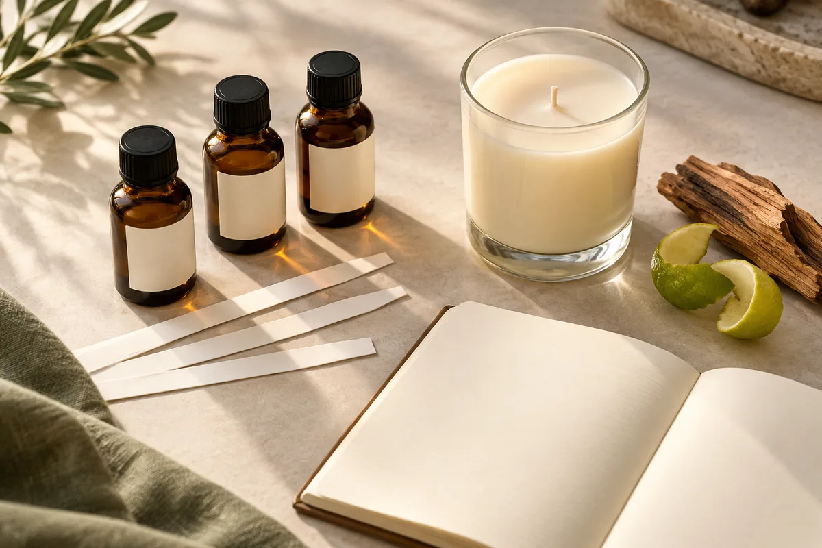 candle fragrance development